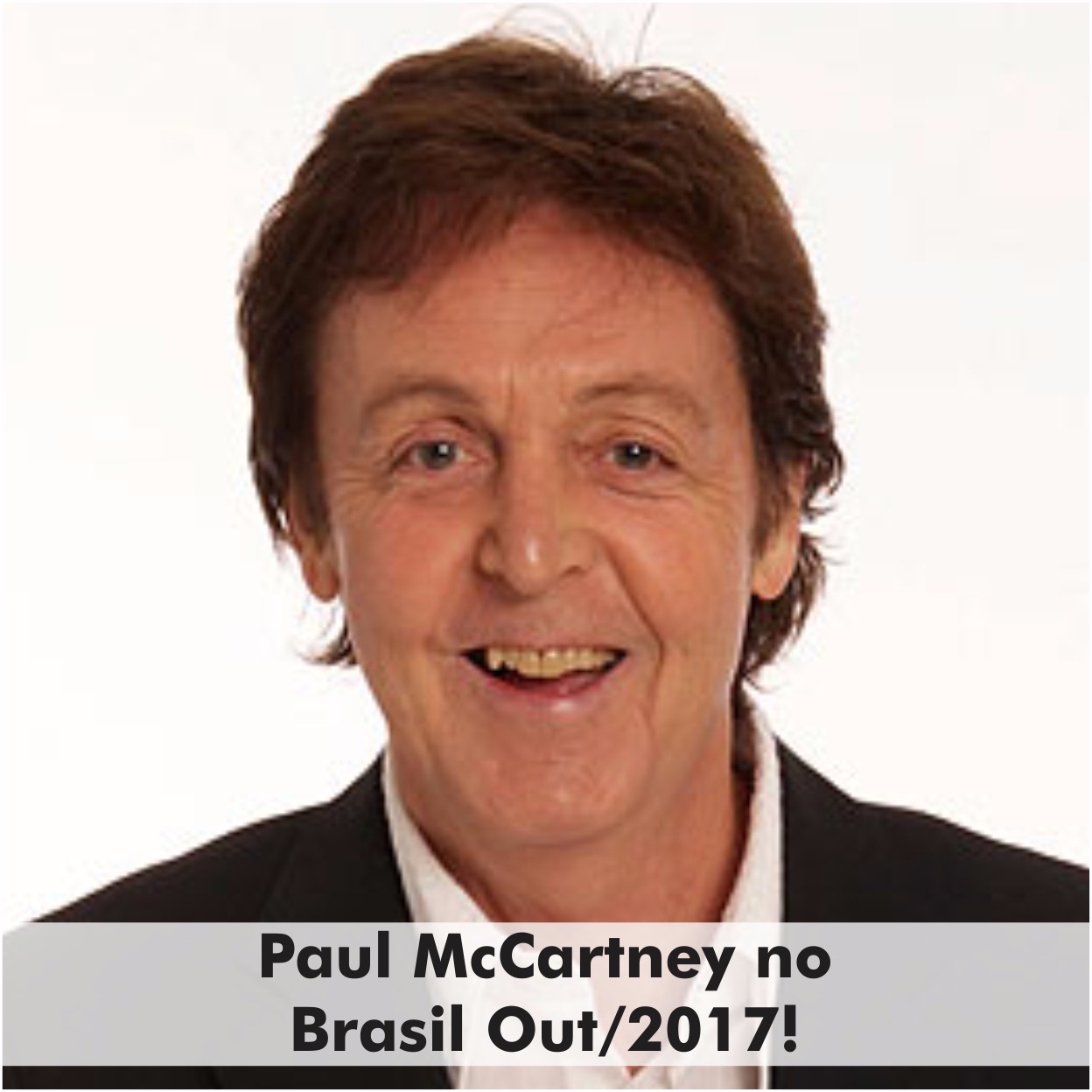 Paul McCartney no Brasil out2017